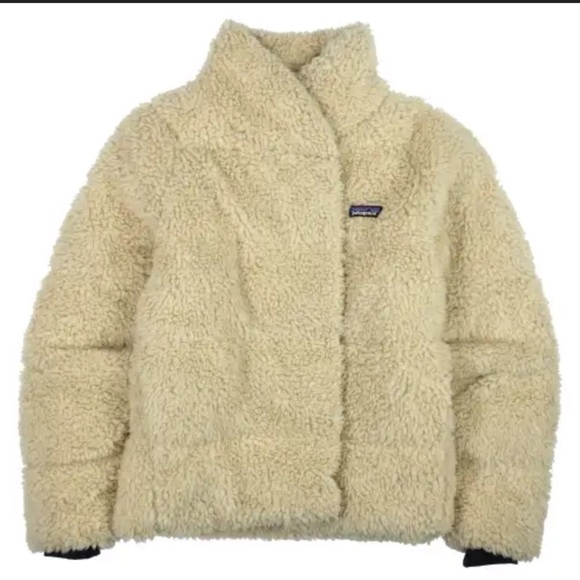 Patagonia Recycled High-Pile Fleece Down Jacket Size L